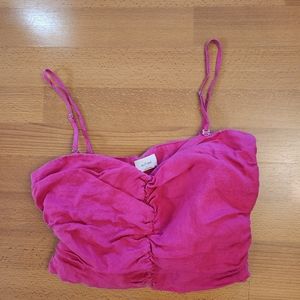 Aritzia Wilfred crop top